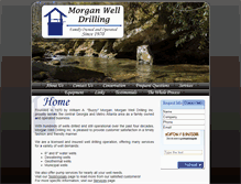 Tablet Screenshot of morganwelldrillinginc.com